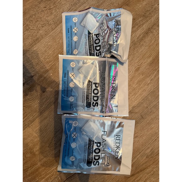 Redken Other - Redken Flash Lift Pods Bonder Inside 3 Pod Pack Hair Treatment lightener color